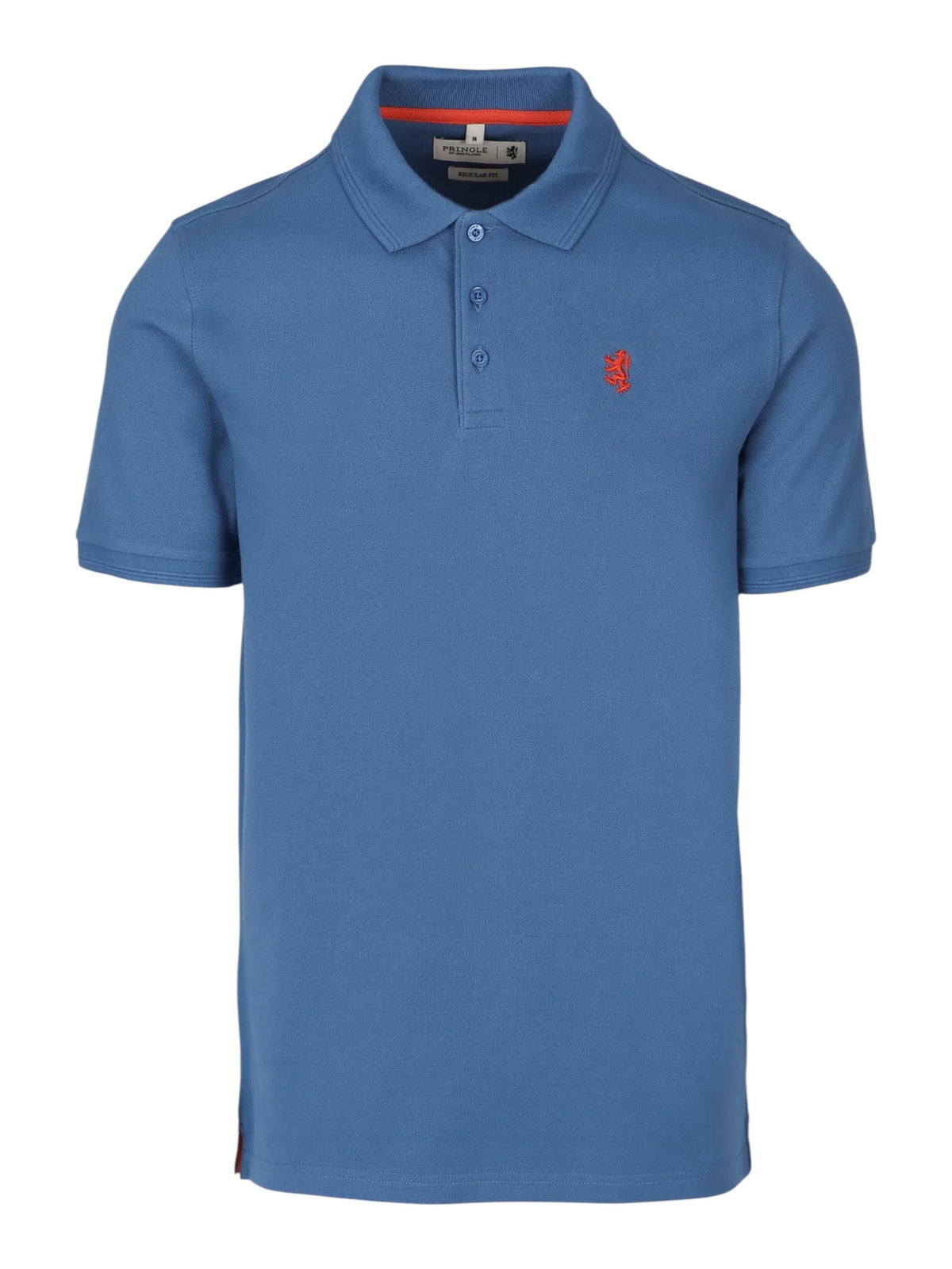 Pringle Austyn Pique Golfer Sky Blue