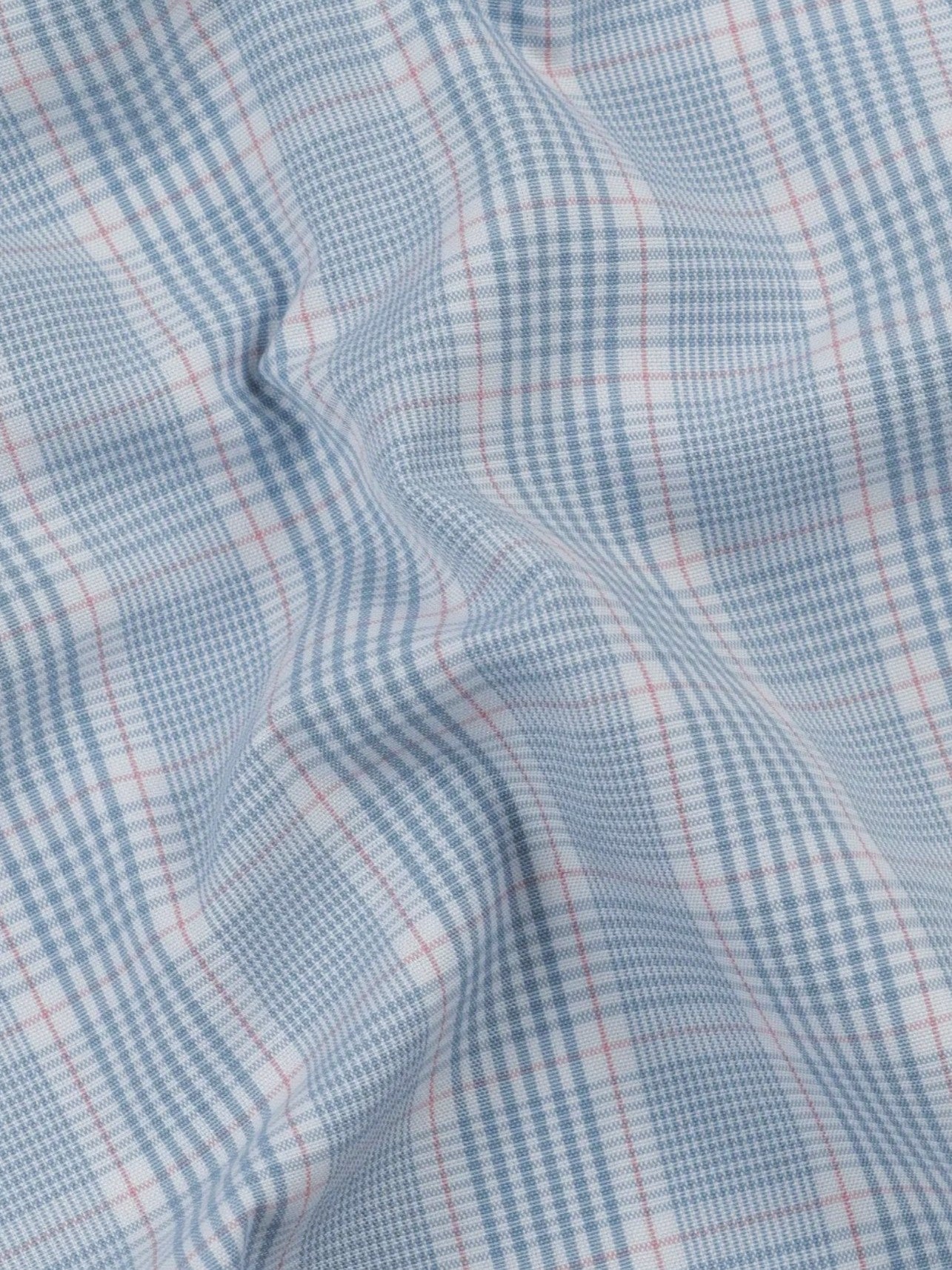 Pringle Mens Clark Check Long Sleeve Tailored Shirt In Blue