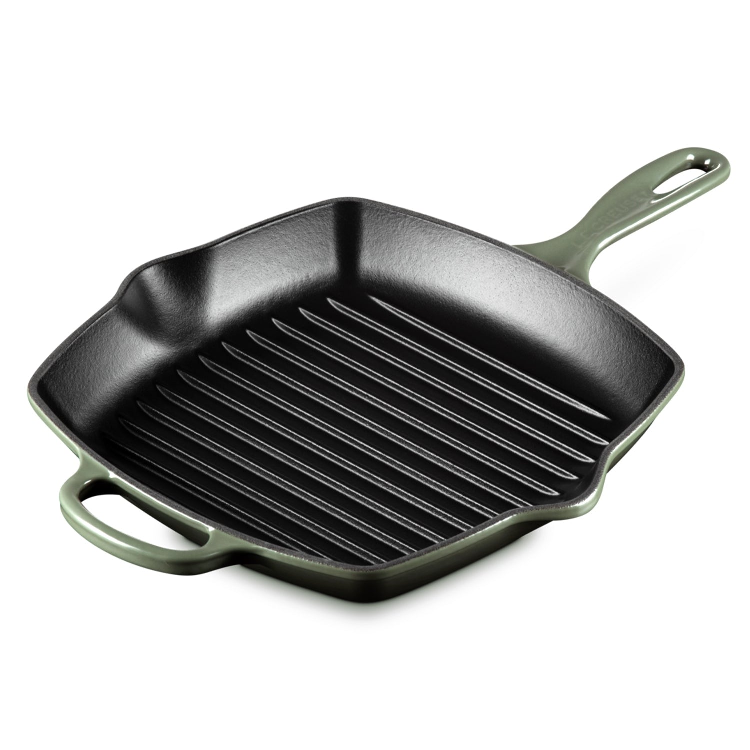 Le Creuset Signature Square Skillet Grill 26Cm Thyme