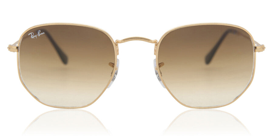 Rayban Rb5348 001/5151 Unisex Sunglasses In Gold