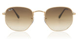 Rayban Rb5348 001/5151 Unisex Sunglasses In Gold