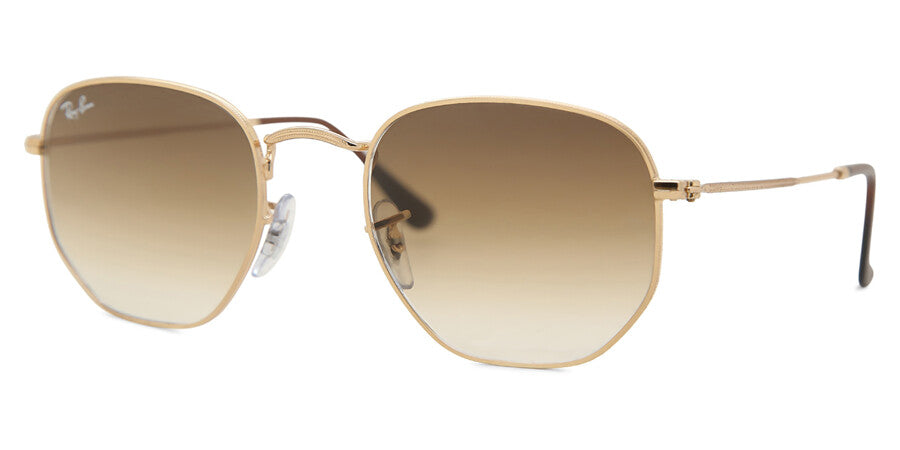 Rayban Rb5348 001/5151 Unisex Sunglasses In Gold