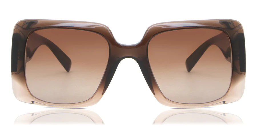 Versace Pink And Brown Transparent Sunglasses VE4405