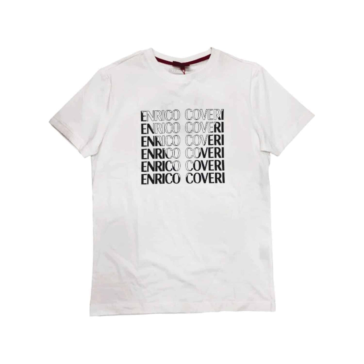 Enrico Coveri Kids Boys T-Shirt In White