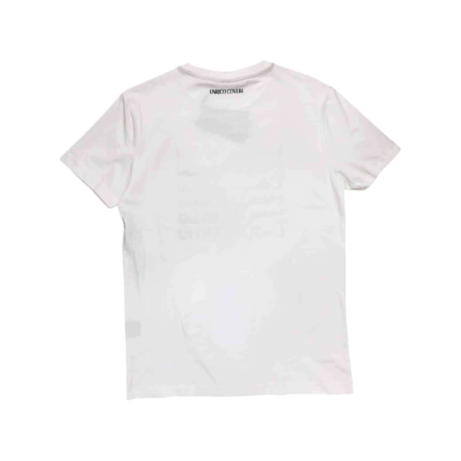 Enrico Coveri Kids Boys T-Shirt In White