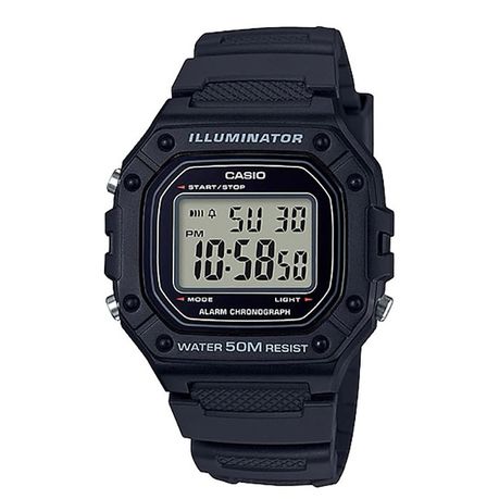 Casio Square Face Black Watch