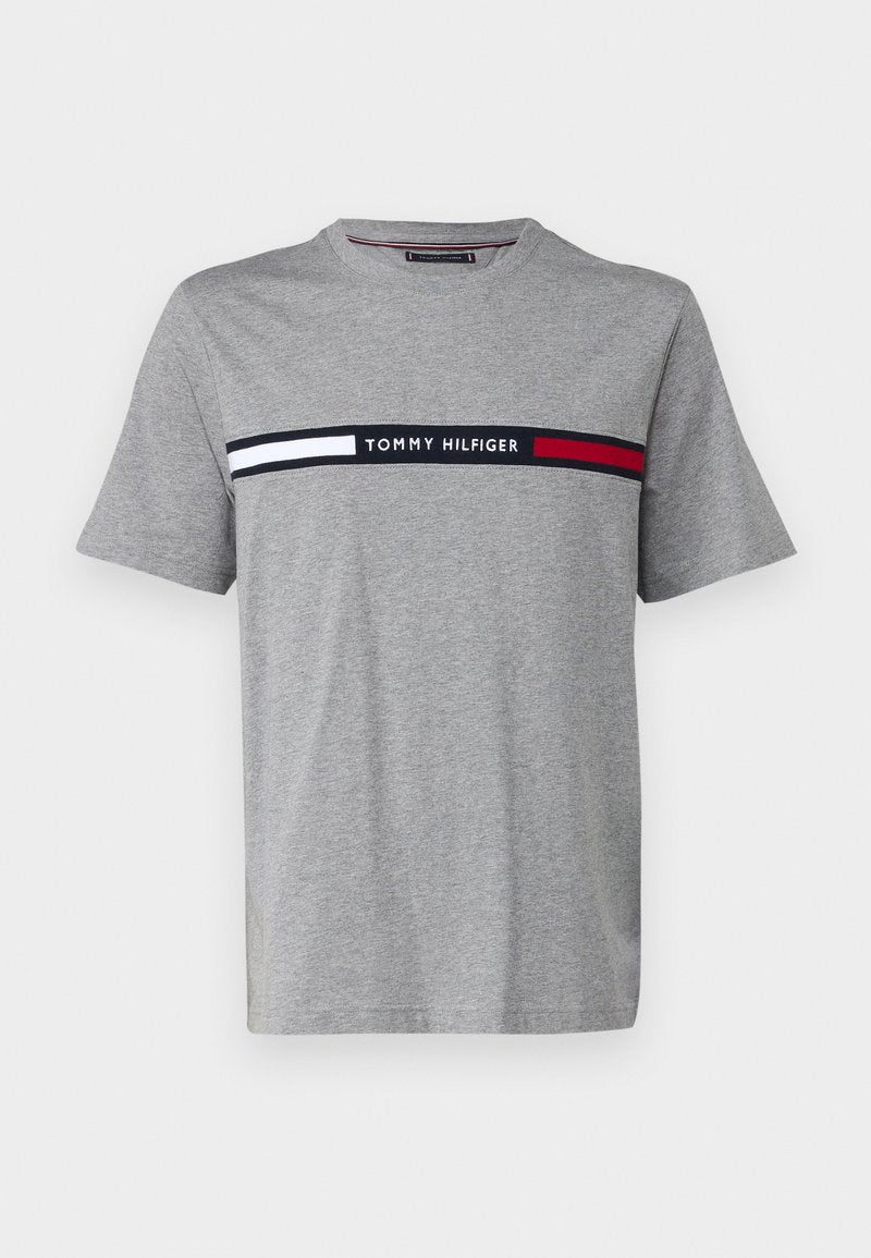 Tommy Hilfiger Chest Insert Tee Grey