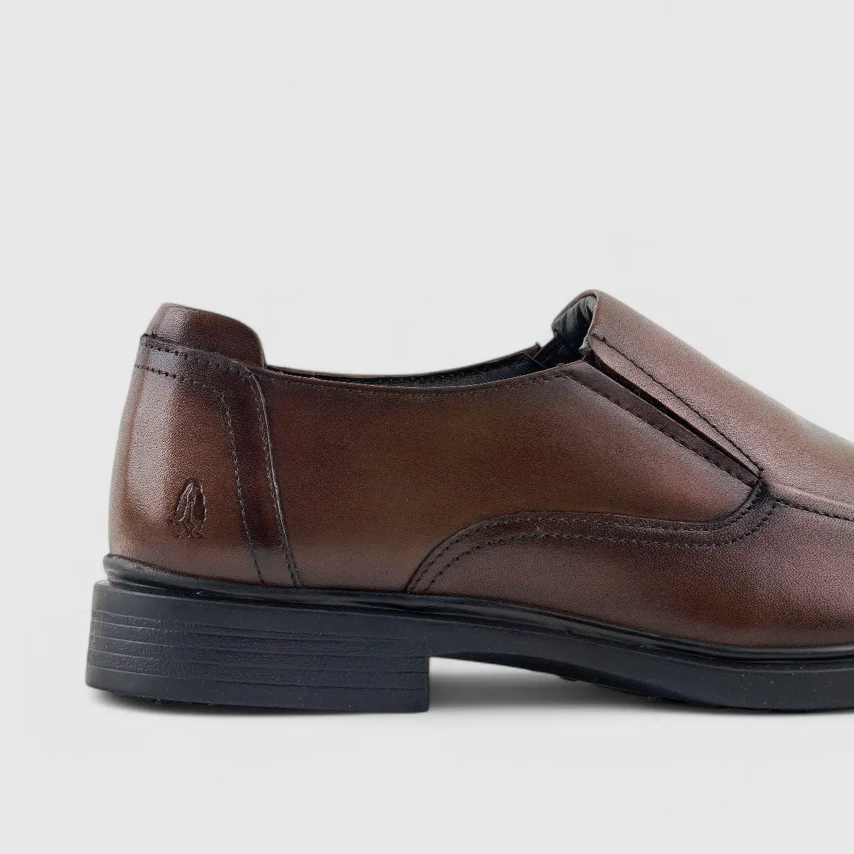 Hush Pupppies Mens Jerry Tan Leather Shoes