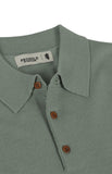 Pringle Mens Knitwear Golfer Merino In Sage