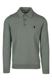 Pringle Mens Knitwear Golfer Merino In Sage