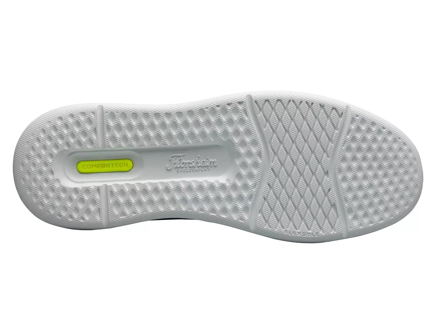 Floshiem Mens Social White/Tan Sneaker