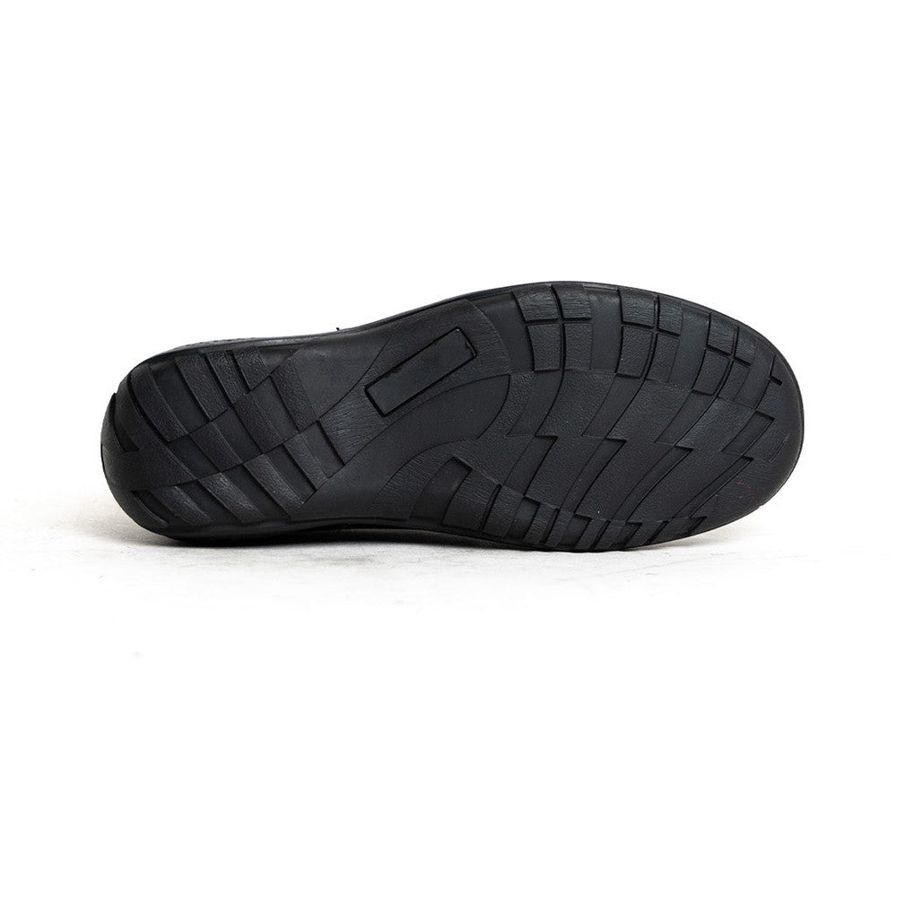 Bronx Mens Casual Slip On Belmont Shoes In Black