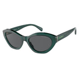 Emporio Armani Cat Eye Womens Sunglasses In Green