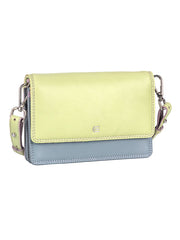 Cellini  Blush Green Diva Lotus Sling Purse