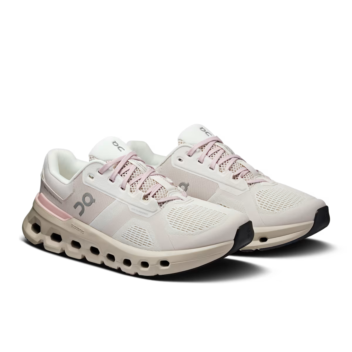 Oncloud Womens Cloudrunner Shoes in Silver and Mauve