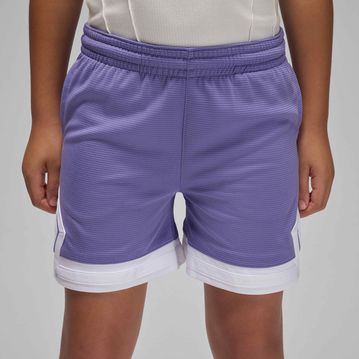 Jordan Girls Sport Diamond Shorts In Dusty Amethyst
