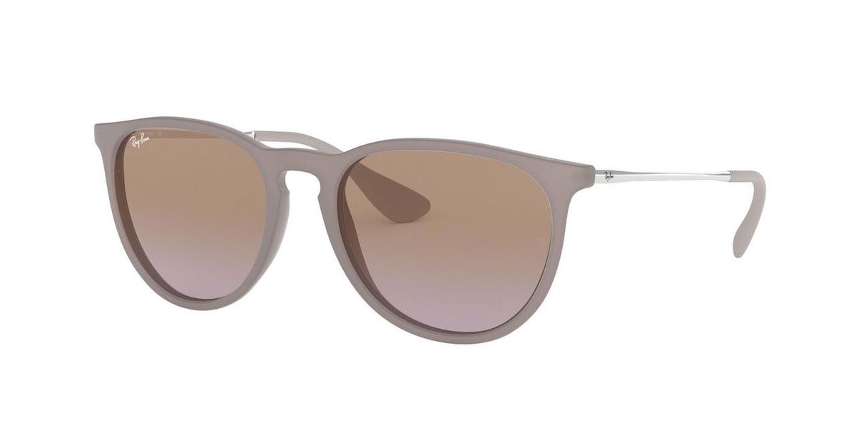 Ray-Ban Womens Erika Sunglasses In Sand/Brown