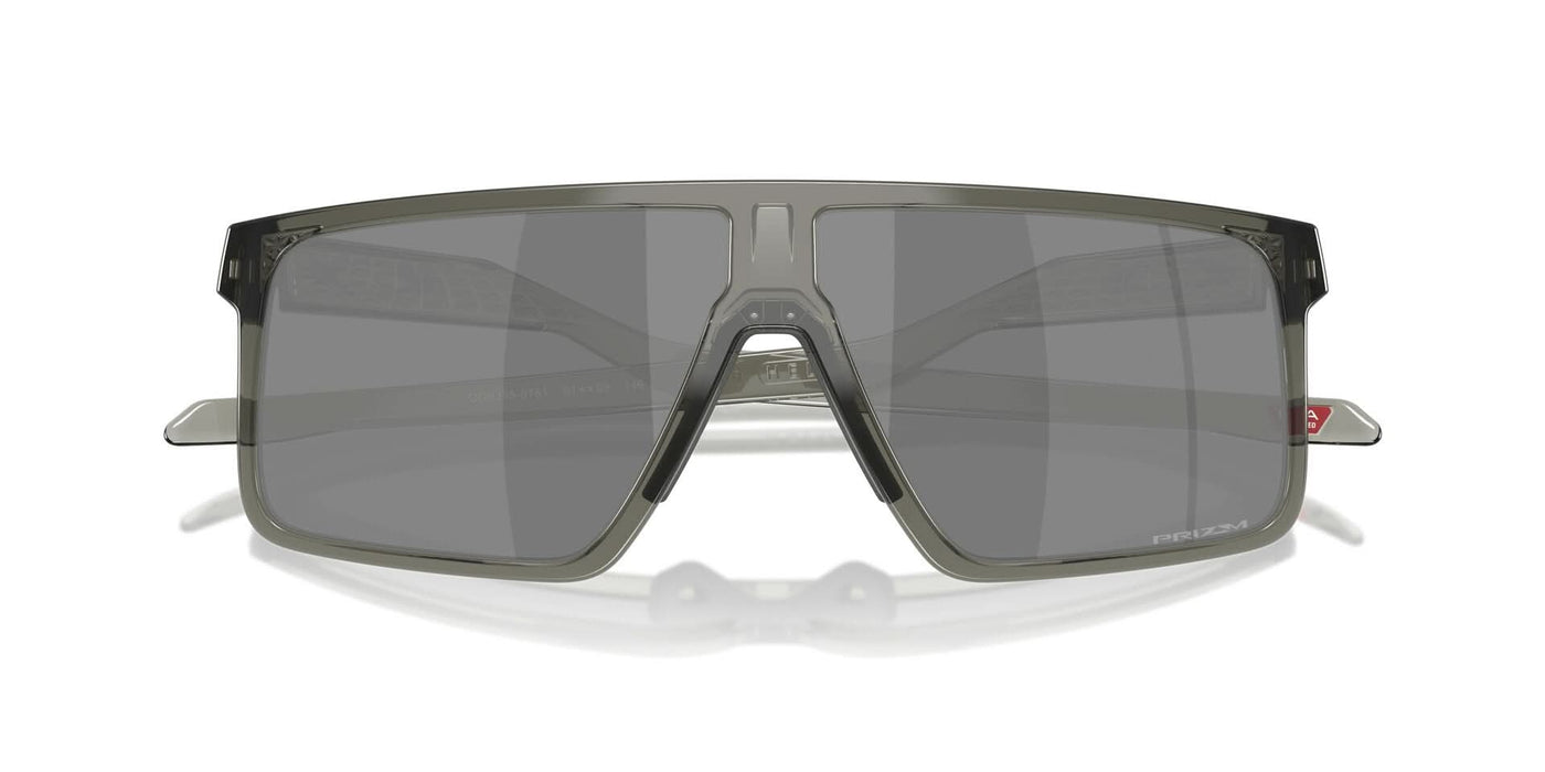 Oakley Mens Heliux Shield Sunglasses In Transparent Grey