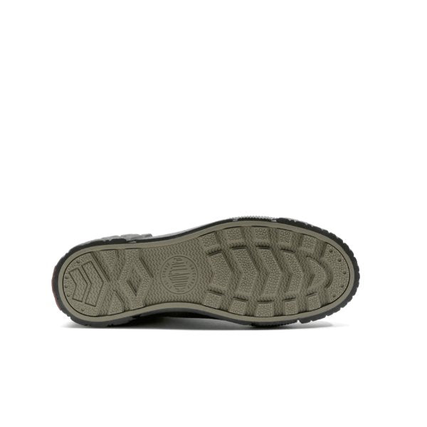 Palladium Mens Ace City Shell Chukka Shoes In Black