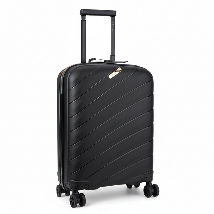 Cellini Pulse Trolley Case Black 'N Gold
