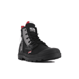 Palladuim Mens  Black Pampa Hi Dare Zip Shoes
