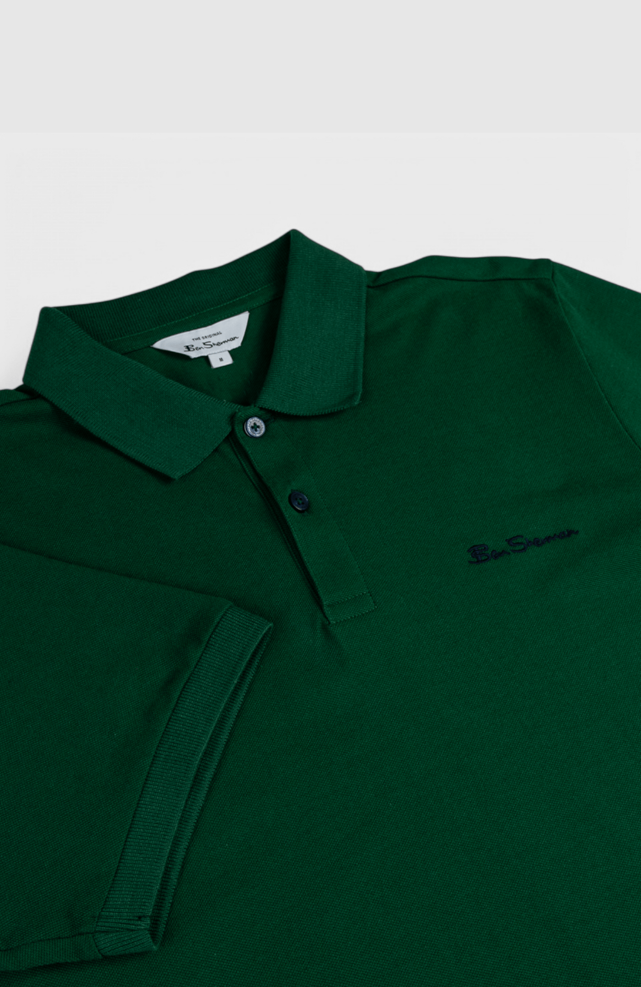Ben Sherman Mens Ben Polo Ss Forest Golfer