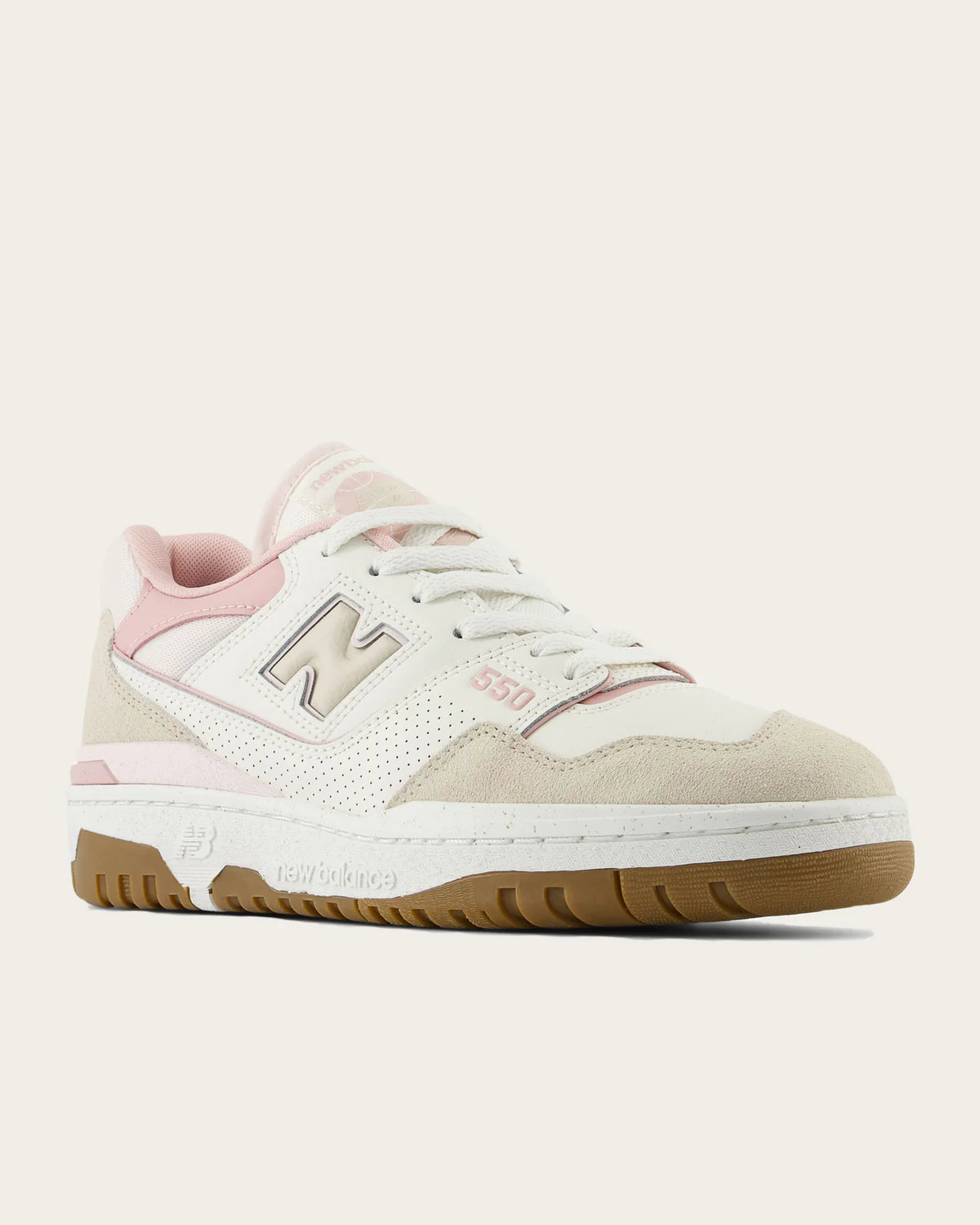New Balance Womens 550 Basketball Sneakers In Pink Haze