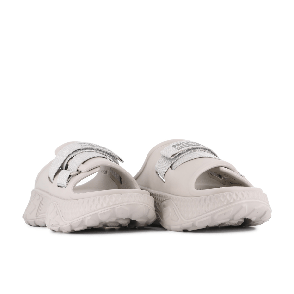 Palladium Mens Offbound Slides In Natural Grey