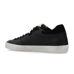 Diesel Y03336P2034 Mens S-Leroji Low Sneakers Black And White