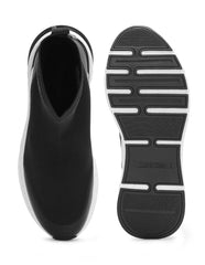 Calvin Klein Hm012410 Mens Ck Sockboot Runner Shoe