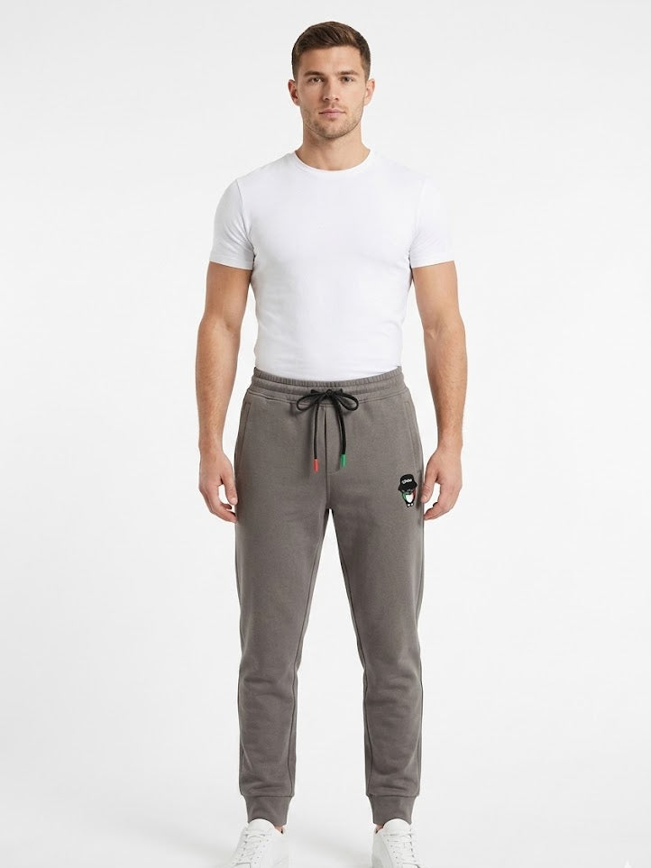 Covali Mens Milano Sweatpants In Dark Grey