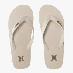 Hurley Mens Icon Solid Sandals Bone