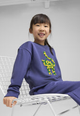 Puma Kids Blue Cats Club Crew Top