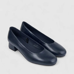 Hush Puppies Womens Calypso heels In Navy