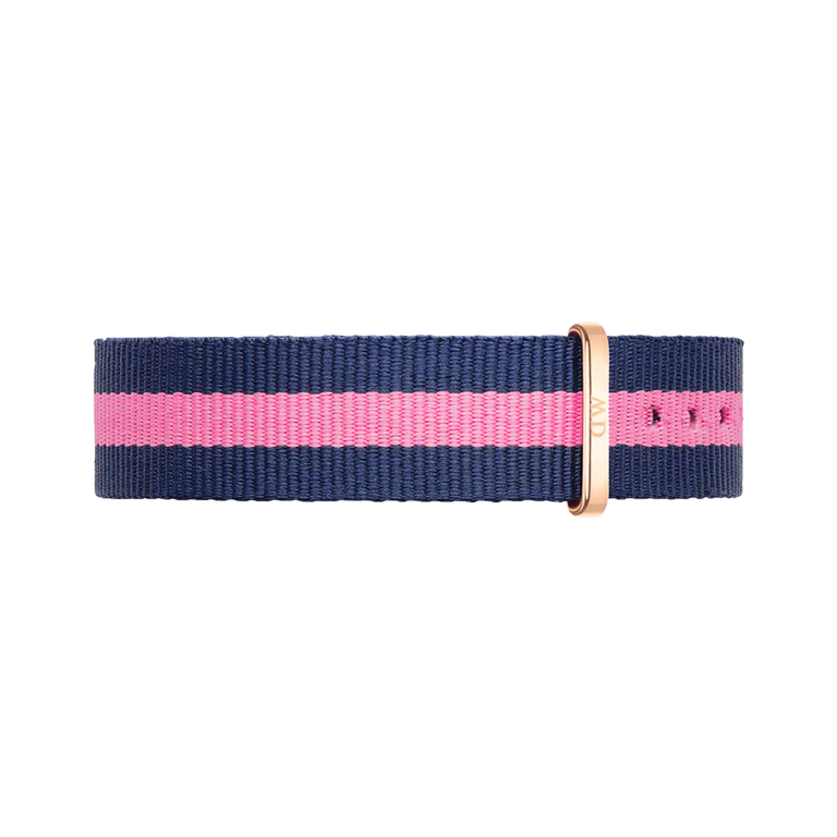 Daniel Wellington Navy/Pink Oxford Strap Rg 13Mm