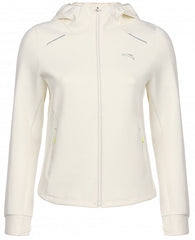 Anta Womens Advanced Running Knit Track Top In Beige