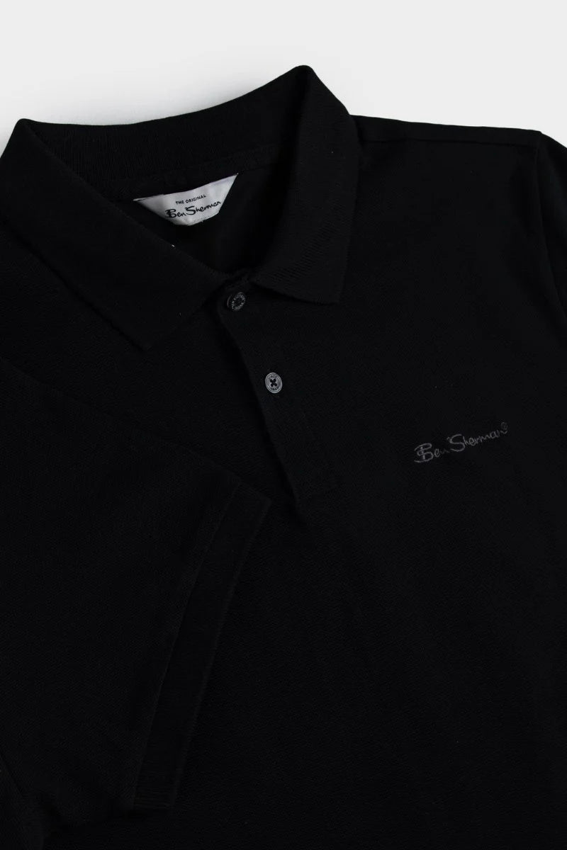 Ben Sherman Ben Polo Ss Black