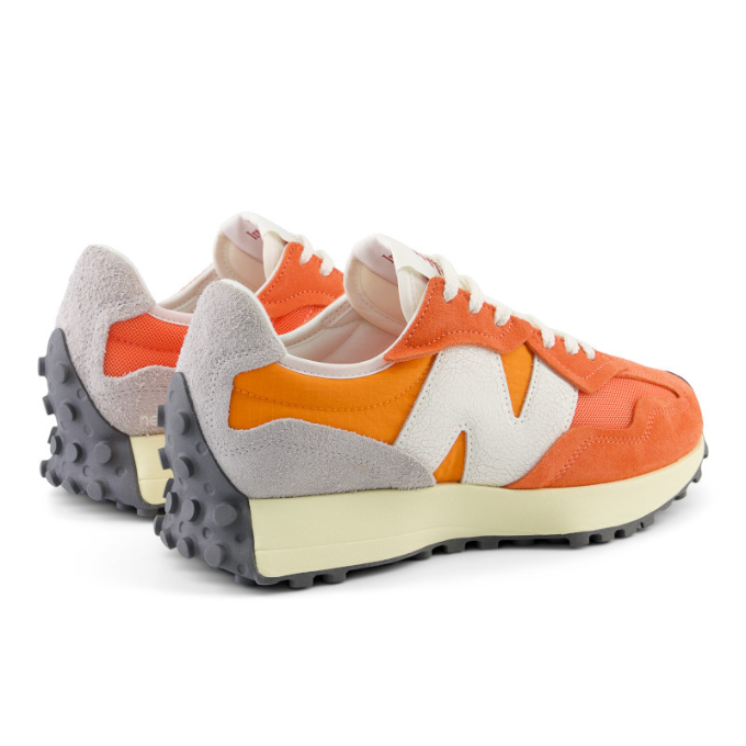 New Balance Mens 327 Lifestyle Shoes In Orange
