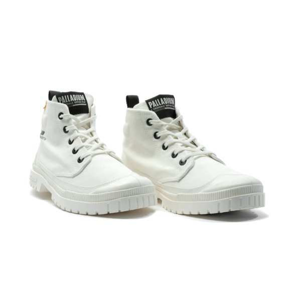 Palladium 79114 Mens Sp20 Hi Tech Shoes White