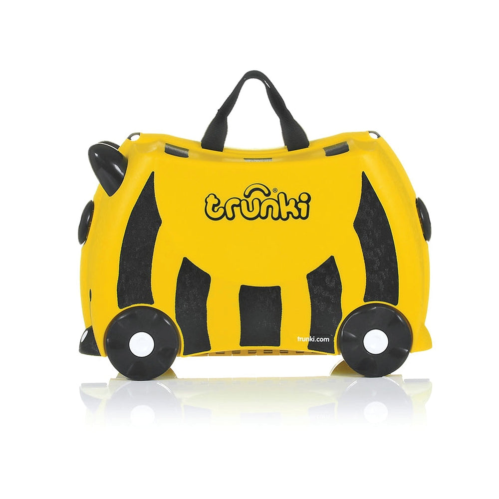 Trunki Kiddies Bernard The Bee Ride On Suitcase In Yellow/Black