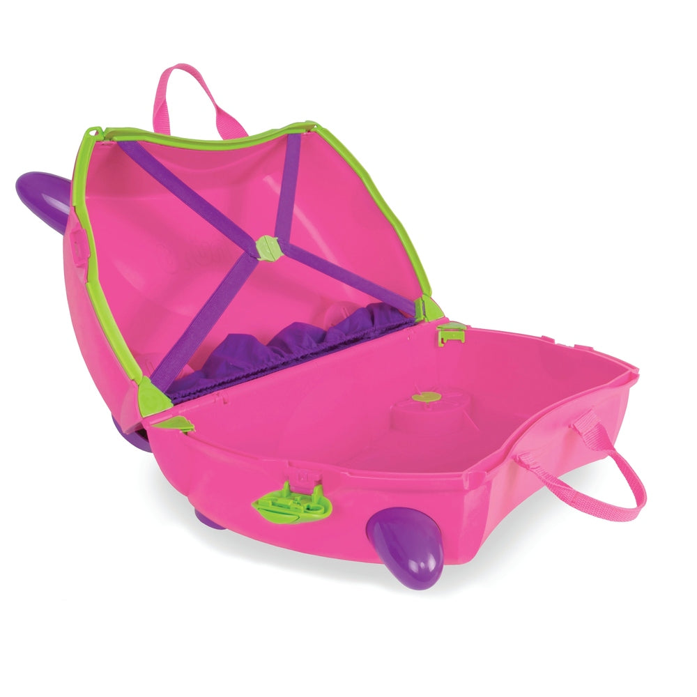Trunki Kiddies Trixie Ride On Suitcase In Pink