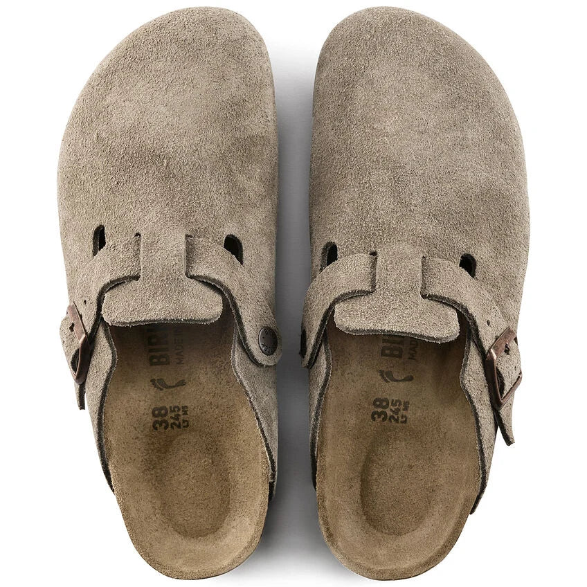 Birkenstock Unisex Adults Boston BS Closed Sandal In Taupe
