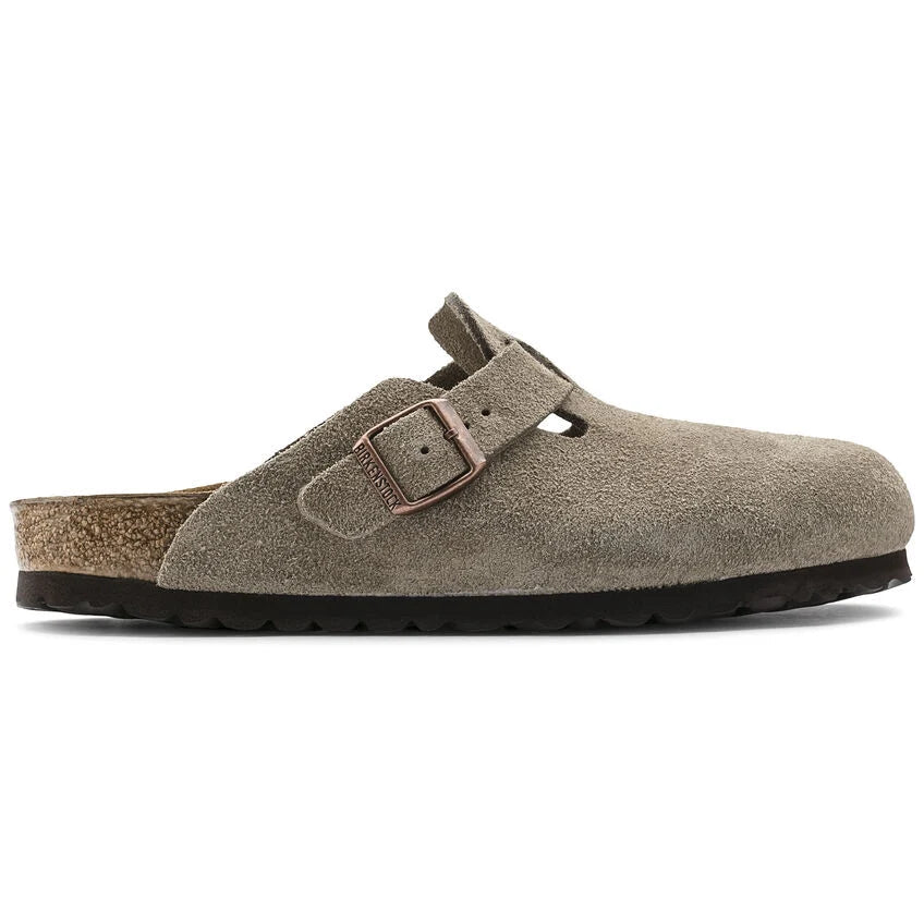 Birkenstock Unisex Adults Boston BS Closed Sandal In Taupe