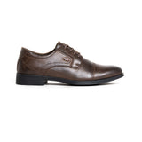 Watson Mens Timothee Leather Formal Lace Up Shoes In Brown