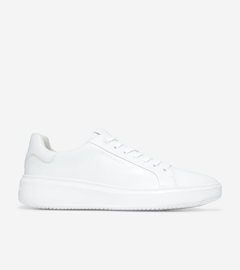 Cole Haan Mens Topspin Sneakers White