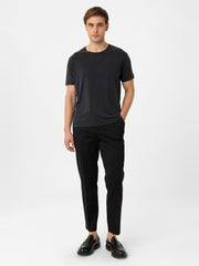 Antioch Mens Plain T-Shirt In Black
