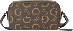 Guess Hg901970 Ahb Charlestown Mini Crossbody Brown