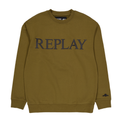 Replay M6527 Sweat Top  238 Olive