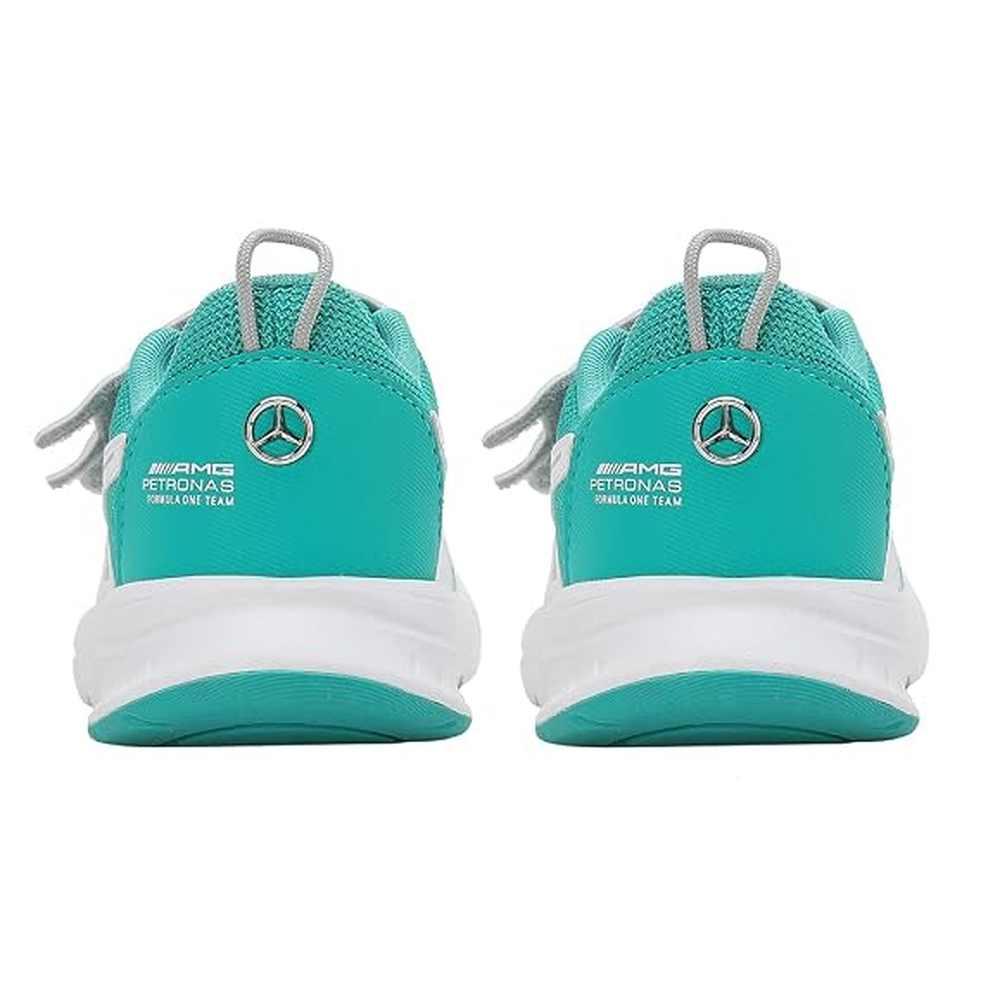 Puma Unisex Kids MAPF1 Evolve PTC V PS Sneakers In Spectra Green/Merteam Silver