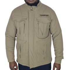 Sniper Mens Flex Parka Jacket In Khaki